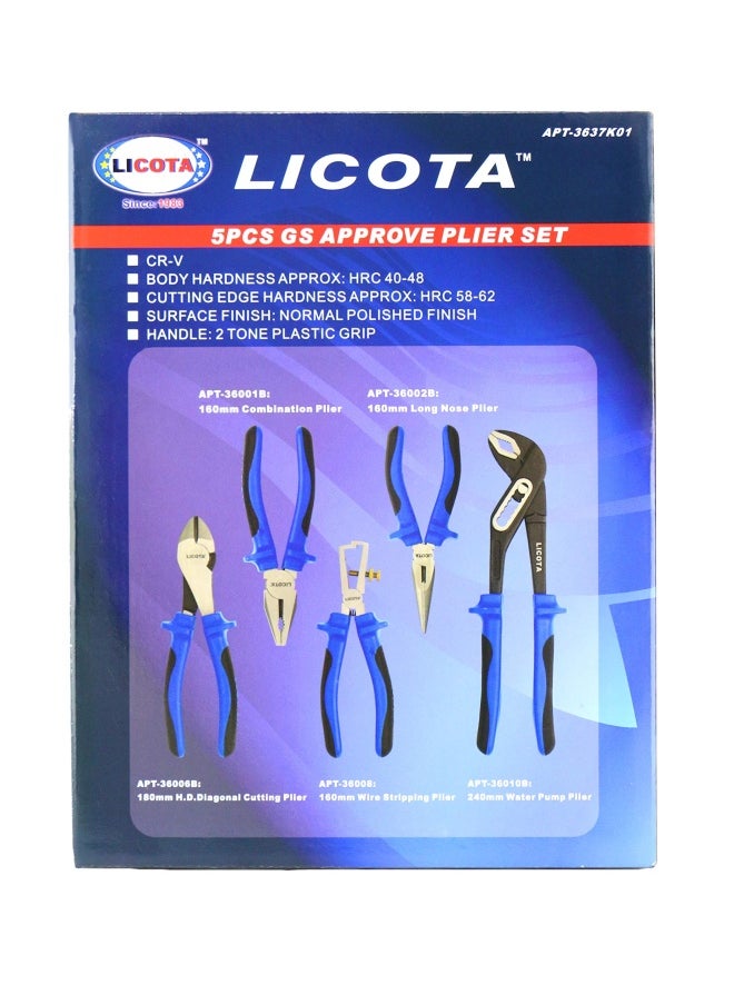 Pliers Set 5 - Pieces Apt-3637K01