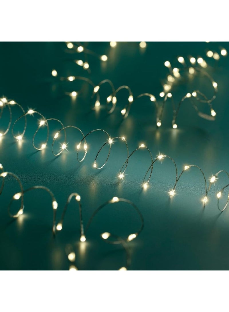 Kaemingk LED Stake Light – 8 Function Twinkle Effect, Warm White Outdoor Garden Light - Image 2
