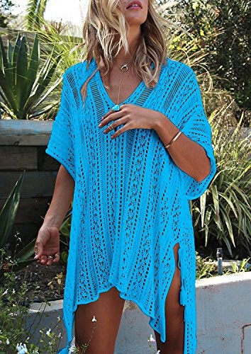 HARHAY Women's Summer Swimsuit Bikini 2023 Beach Swimwear Crochet Cover up - Image 2