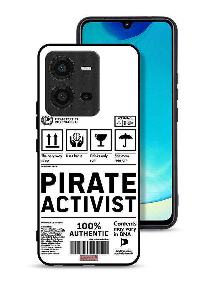 Tolwak Vivo V25 5G Protective Case Cover Private Activist Sticker - Image 1