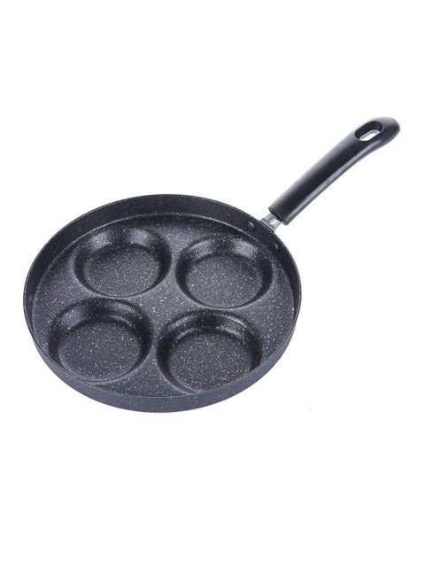 Non Stick Omelet 4-hole Fry Pan With Burger And Ham Pancake