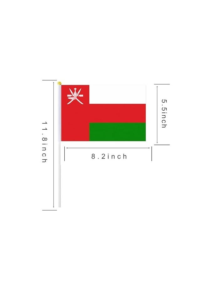 PRINTSHOP4ME Set of 10 Hand-Held Mini Country Flags - Perfect for Parades - Festivals and Party Decorations - Party Favors and Event Supplies  - Image 3
