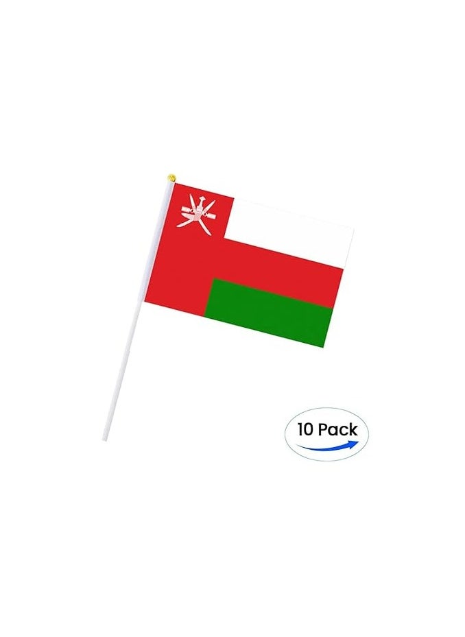 PRINTSHOP4ME Set of 10 Hand-Held Mini Country Flags - Perfect for Parades - Festivals and Party Decorations - Party Favors and Event Supplies  - Image 4