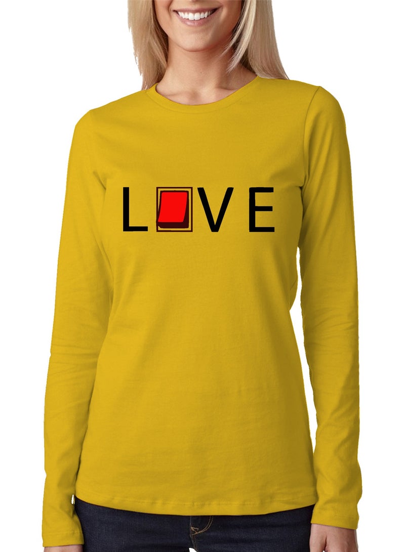 Long Sleeve T-Shirt  For Women