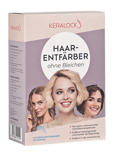 KERALOCK hair color remover