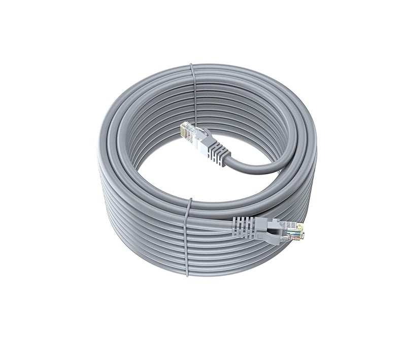 Hybite كابل LAN هايبايت بطول 15 متر CAT6 / كابل إيثرنت شبكة كابل إنترنت RJ45 سلك LAN عالي السرعة كابل توصيل الكمبيوتر (15م) - Image 1