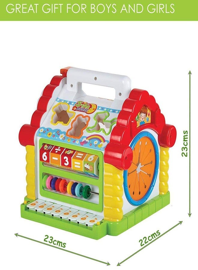 SHIPEASE Colourful and Attractive Fun Cottage Musical Baby House Activity Cube for Boys and Girls Educational Toy (Multicolor) - Image 3