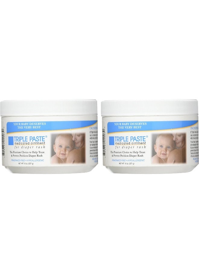 Triple Paste Medicated Ointment for Nappy Rash-470ml - Two Pack  - Image 3