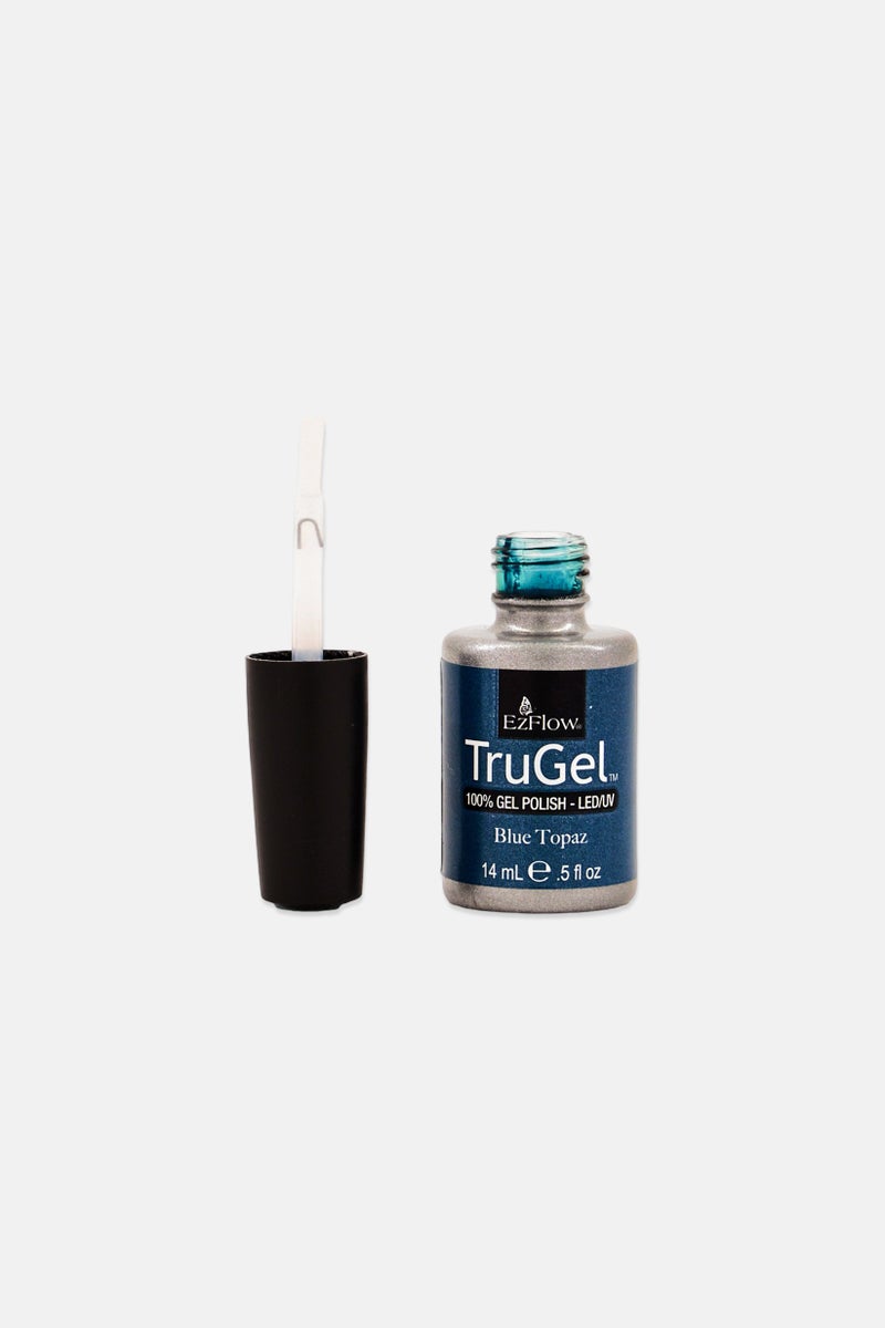 Ez Flow TruGel Nail Polish 14ml, Blue Topaz - Image 2