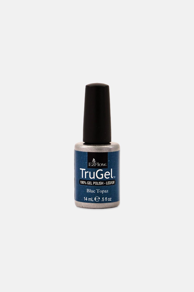 Ez Flow TruGel Nail Polish 14ml, Blue Topaz - Image 1