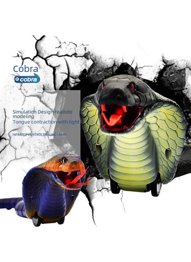 Simulation Remote Control Snake Animal Model Electric Induction Remote Control Cockroach Trick Toy A Generation Of Hair-Color:Remote Control Red Scorpion  - Image 4