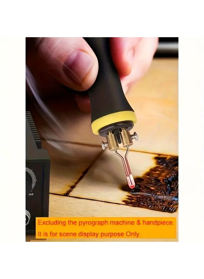 21pcs Wood Burning Pen Tip Set for 30 50W Adjustable Wood Burner Art Craft Tool - Image 3