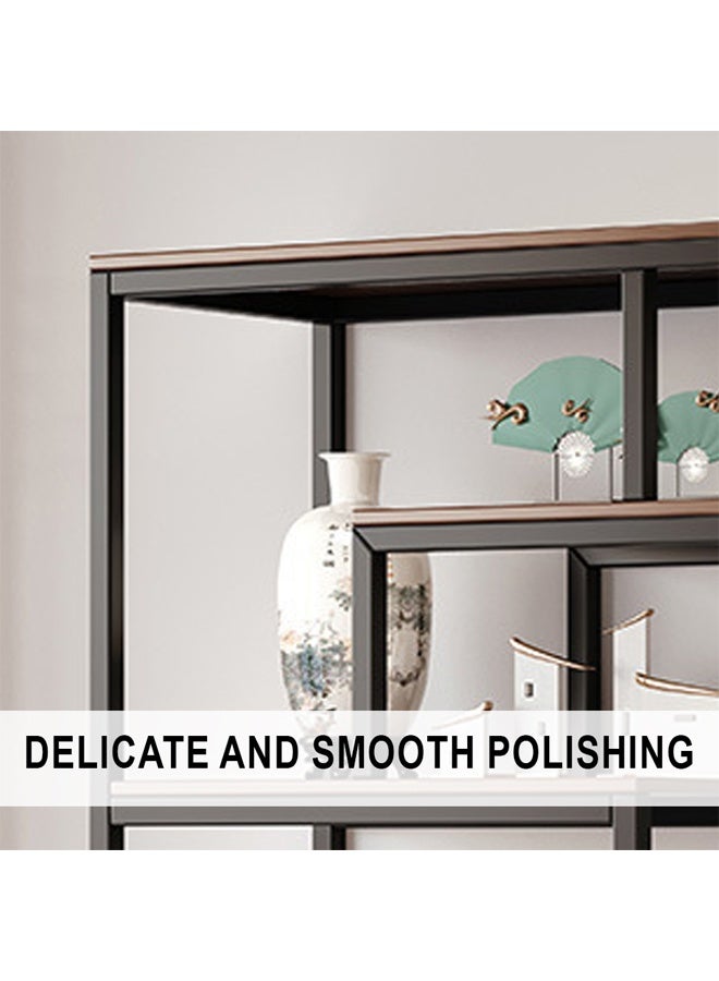 NKX Multifunctional Wall Mounted and Floor Standing Bookshelf Space Saving Display Rack with Open Shelves for Home Office and Student Use 80 cm - Image 3