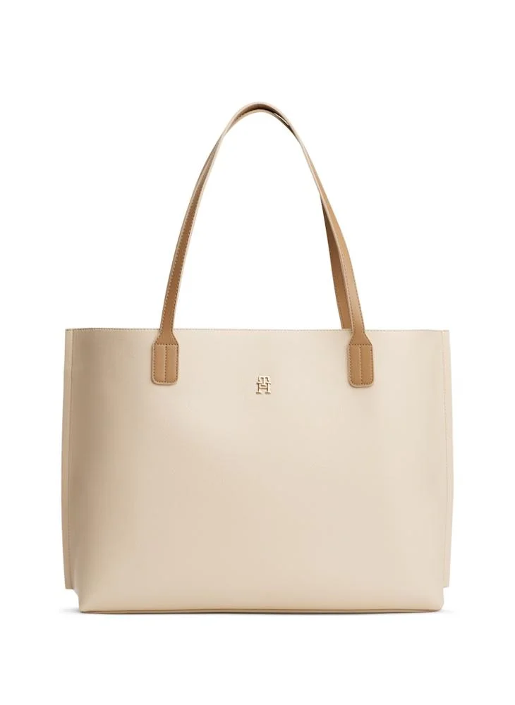 TOMMY HILFIGER Logo Detailed top handle Distinct Tote