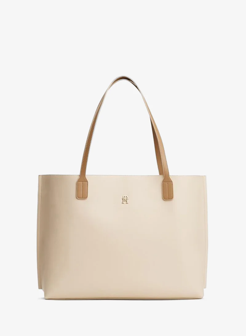 TOMMY HILFIGER Logo Detailed top handle Distinct Tote