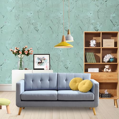 HOMEMATES Peel and Stick Wallpaper Modern Contact Paper Wall Stickers DIY Floral Self Adhesive Decal, Living Room, Bedroom, Office (45 x 304cm) (Green Cherry Flower) - Image 3