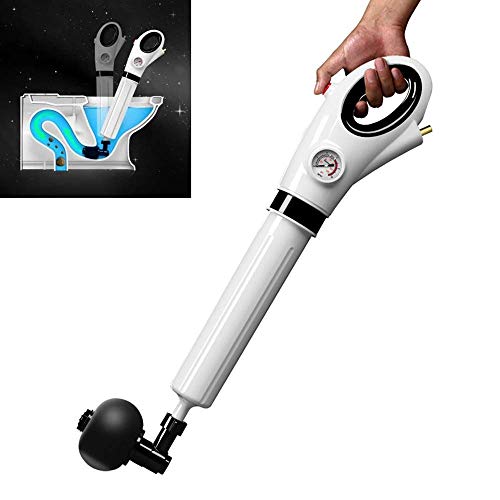 FEELING MALL High Pressure Toilet Plunger Air Drain Blaster Pump Cleaner Plunger for Toilets Bathroom Shower Kitchen Clogged Pipe Bathtub - Image 1