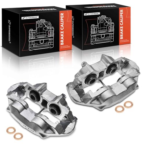 A-Premium Disc Brake Caliper Assembly Compatible with Select Chevy Models - Corvette 1965-1982 - Front Driver and Passenger Side - Image 1