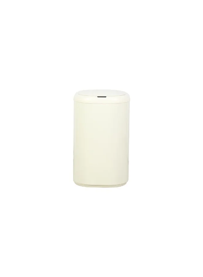 Danube Home Velora 18L Sensor Dustbin Automatic Touchless Trash Bin Beige 25.4x25.4x41.5cm