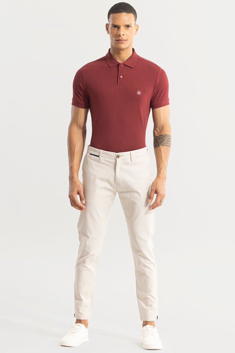 SNITCH Stygian Cream Linen Pant - Image 4