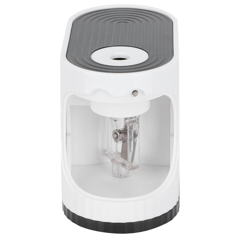Electric Pencil Sharpener Classroom Cartoon Stationery Auto Stop for Kids ArtistsBlack - Image 4