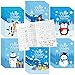 ANGOLIO 24Pcs Hello Winter Activity Coloring Books Including Snow Snowman Polar Bear Penguin DIY Art Drawing Patterns Learn Math Party Favors Christmas Gifts Home Classroom Activity Supplies for Kids - Image 2