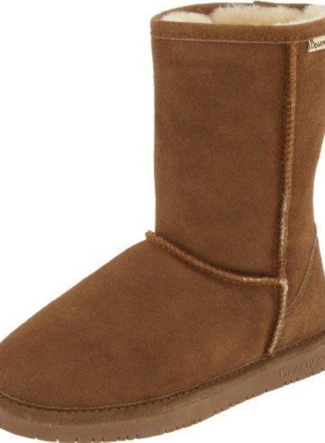 Bearpaw Women's Emma Short Fashion Boot, Hickory, 10 - Image 1