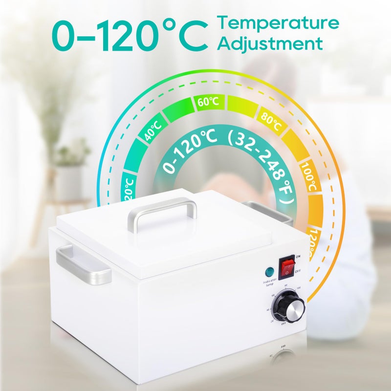 Flngr 5.5Lbs Professional Wax Warmer for Hair Removal with 0-120C Temperature Control, Large Wax Pot for Salon and Self-use, Gift - Image 2