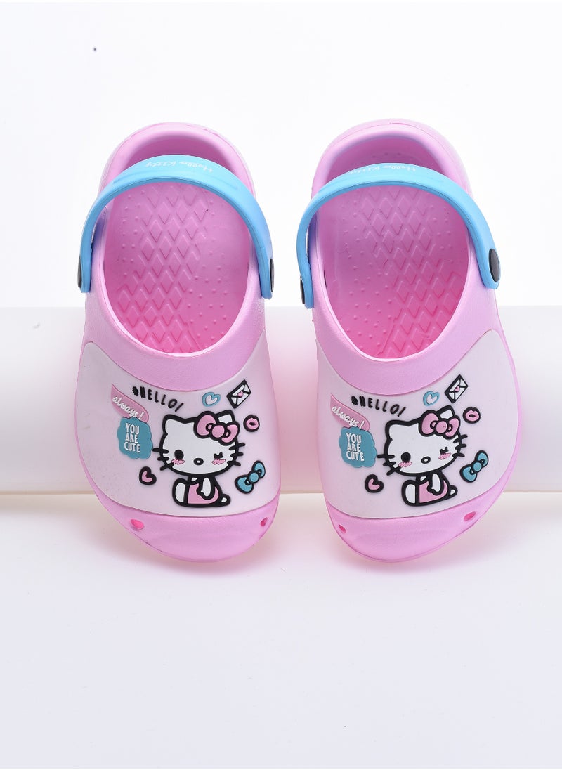 Hello Kitty Comic Kicks by Urban Haul Hello Kitty Clogs For Girls  - Image 3