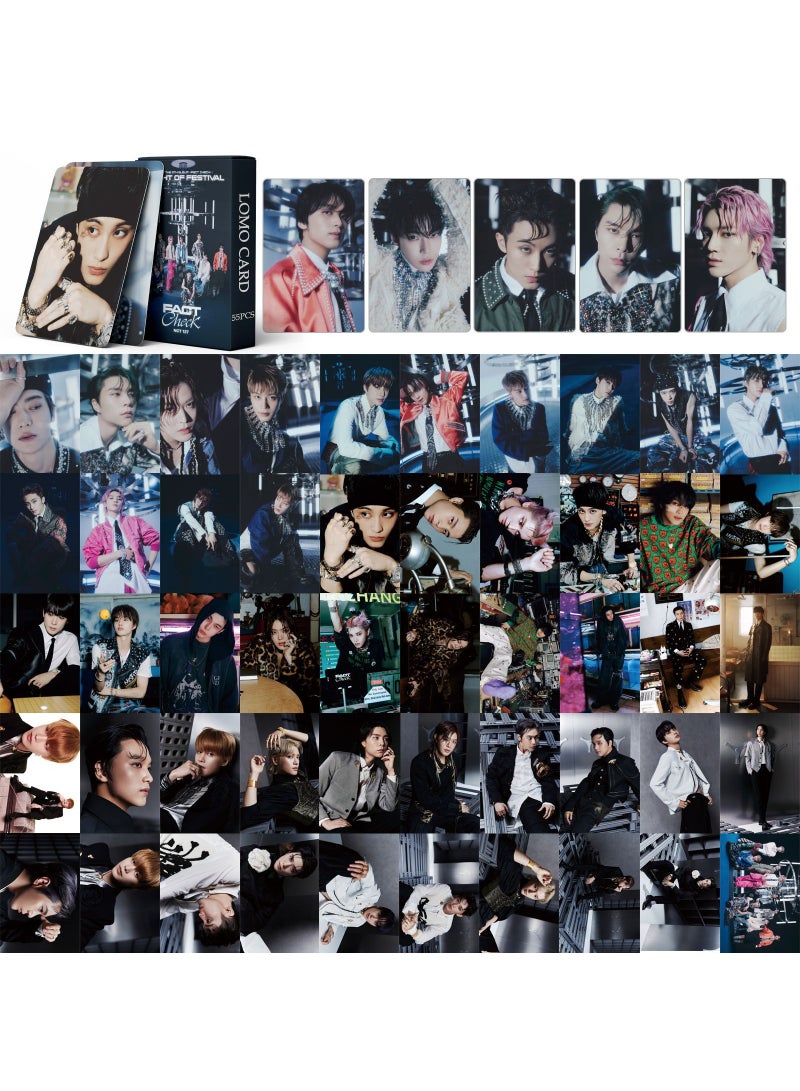 إيهوم 55 قطعة NCT 127 الألبوم الجديد بطاقة لومو للتحقق من الحقيقة - Image 2