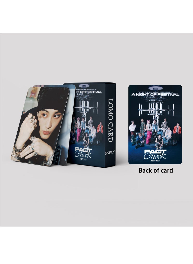 إيهوم 55 قطعة NCT 127 الألبوم الجديد بطاقة لومو للتحقق من الحقيقة - Image 3