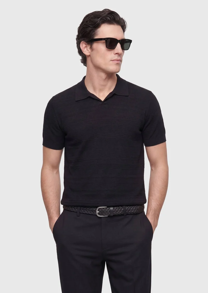 RAMSEY Black Knitwear