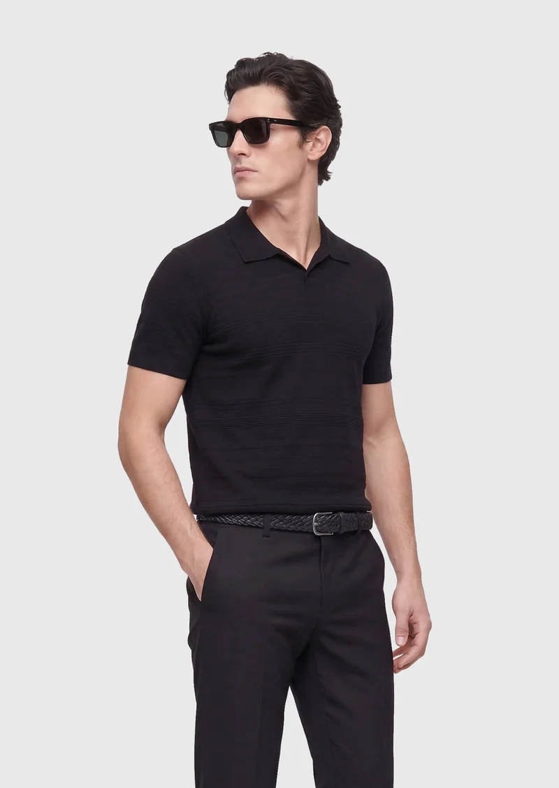 RAMSEY Black Knitwear