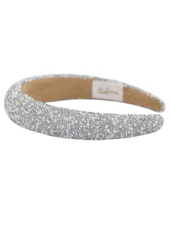 Headband Retro For Women's and  Girls Silver