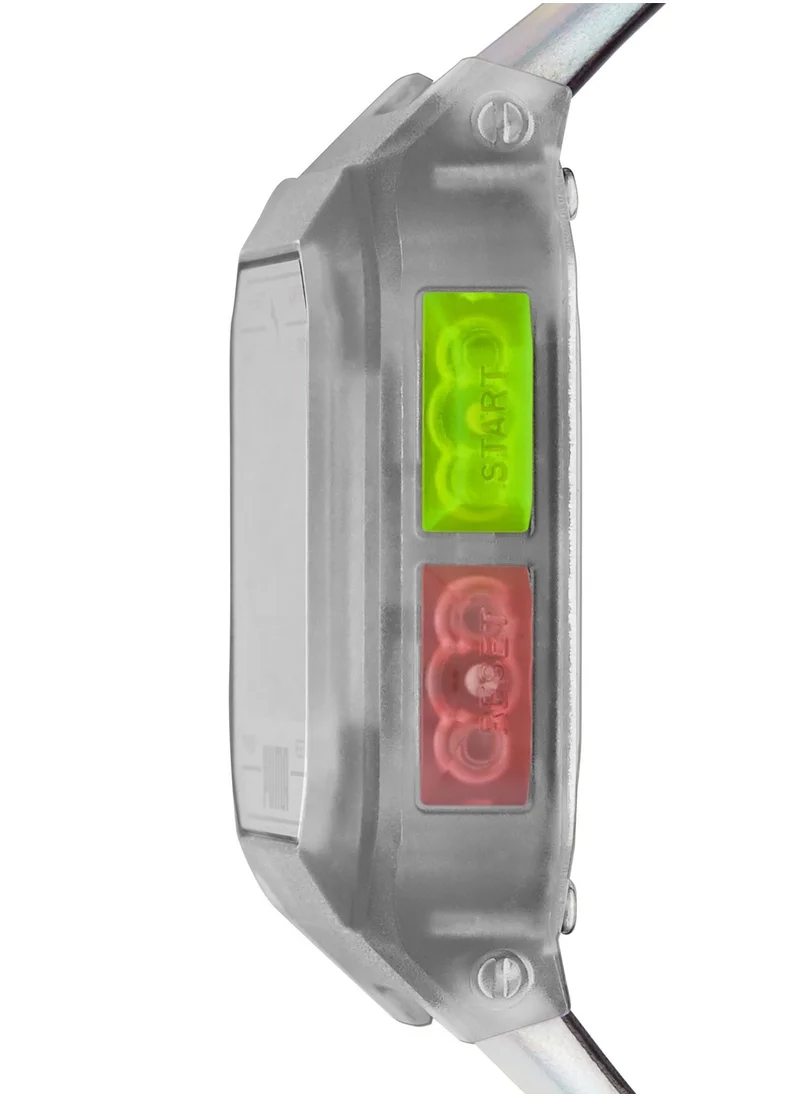 بوما Digital Mechanical Watch for Men with Silicone Band - 5 ATM - PU P5037
