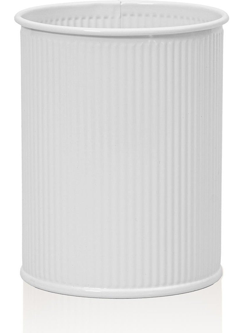 THE MIA Stripe Countertop Spoon Holder White 13X11 cm  - Image 1