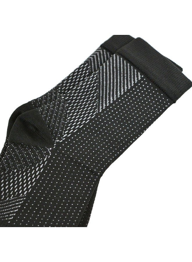 Generic Toless Ankle Protective Sock High Elastic Pressure Support Stocking Ankle Brace Relief Support Socks  - Image 4