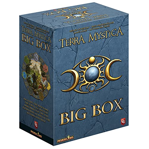 Capstone Games Terra Mystica Big Box Board Game for 25 Players  Strategic Fantasy Gameplay with Faction Powers Land Development Resource Management  Map Expansion  Ages 14  60150 Min Playtime - Image 1