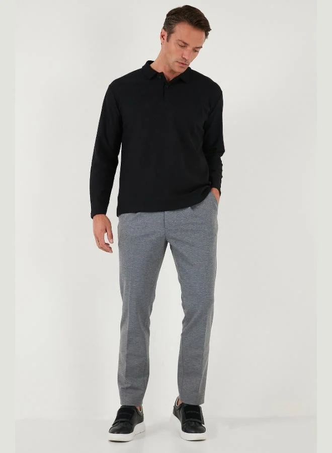 Buratti  Buratti Cotton Regular Fit Polo Collar Sweat Men's SWEAT 5905715 for Men | Best Price UAE