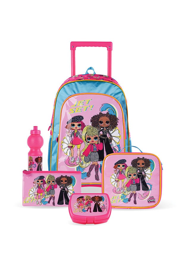 Trucare Mga Lol Glam Shores 5 in 1 Trolley Box Set 18 inches - Image 1