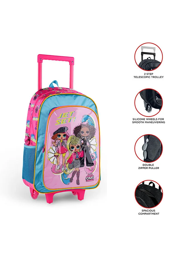 ترو كير Mga Lol Glam Shores 5 in 1 Trolley Box Set 18 inches