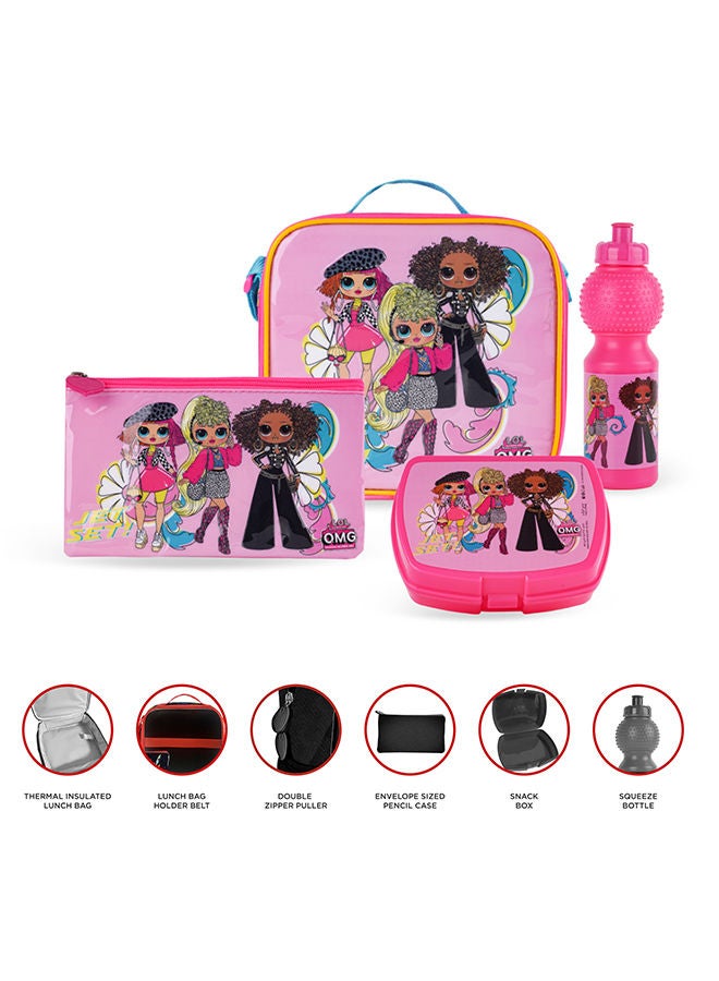 Trucare Mga Lol Glam Shores 5 in 1 Trolley Box Set 18 inches - Image 4