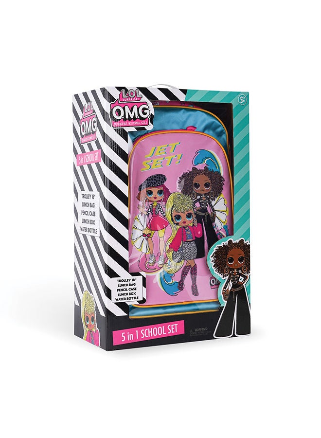 Trucare Mga Lol Glam Shores 5 in 1 Trolley Box Set 18 inches - Image 2