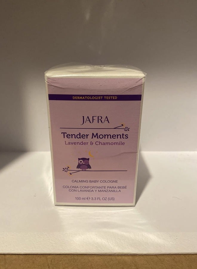 Jafra Tender MOMENTSLAVENDER & Chamomile 3.3 FL. OZ. Baby Cologne Colonia para BEBÉ CON EXTRACTO DE Lavanda Y MANZANILLA. - Image 1