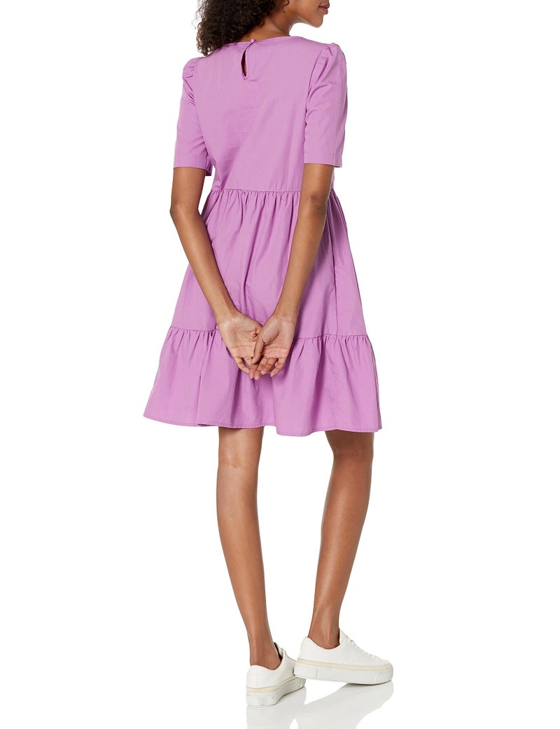 Levi's Women's Marcella Trapeze Dress, Iris Orchid, XX-Large - Image 2