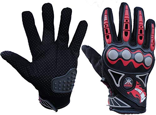 Kobo Imported Bike Glove with Finger and Nuckle Protection - Image 3