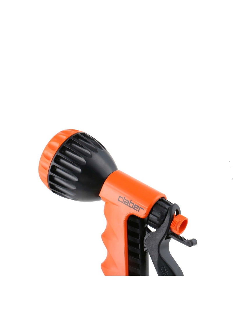 Claber Ergo Spray Pistol, Black/Orange, 8541