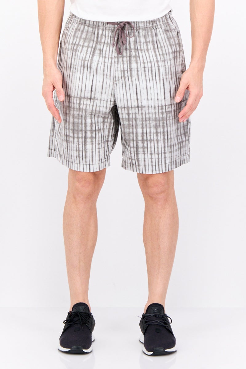 GAP Men Tie Dye Basic Shorts, Grey - Image 1