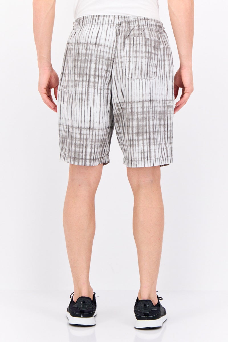 GAP Men Tie Dye Basic Shorts, Grey - Image 3