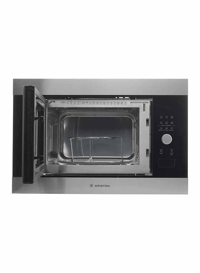 أريستون فرن غاز مايكروويف 25 L 1000 W MF25GIXA60HZ, MF25GUKIXA أسود/ فضي - Image 2